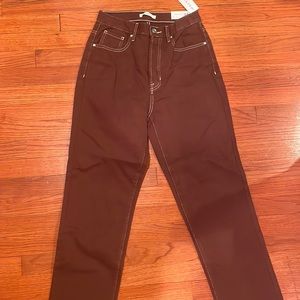 Pacsun brown dad jeans